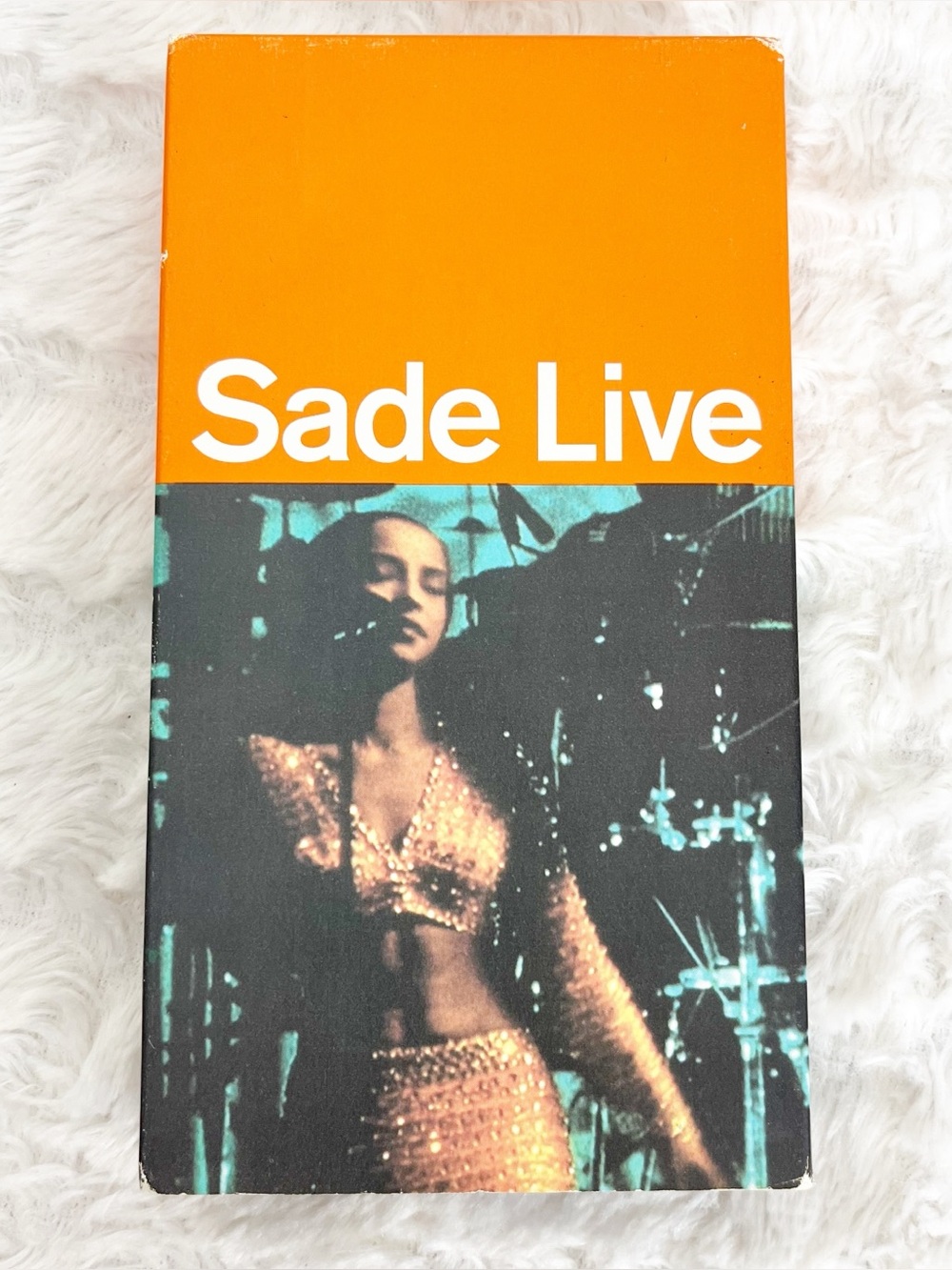 Sade Live 1994 VHS Tape Concert Film Vintage Smooth Operator Orange Cover